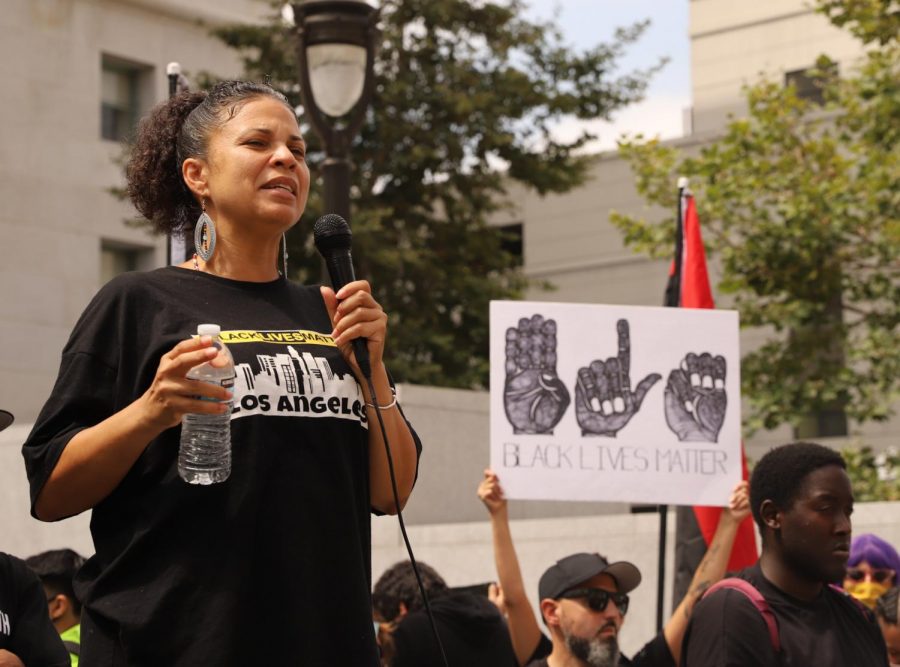 Black+Lives+Matter+L.A.+co-founder+Melina+Abdullah.