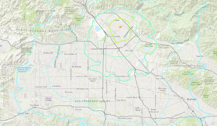 A 4.2 magnitude earthquake jolted the San Fernando Valley Thursday morning with an epicenter in San Fernando.