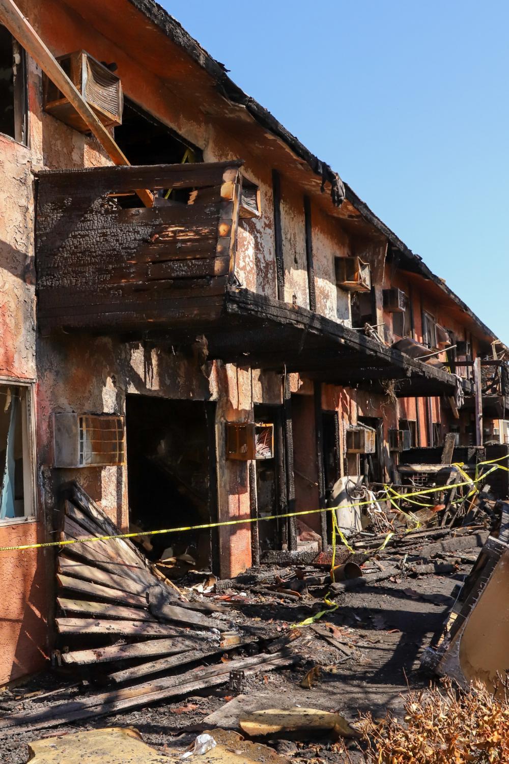 Illegal fireworks burn down apartments in Northridge, leaving 16