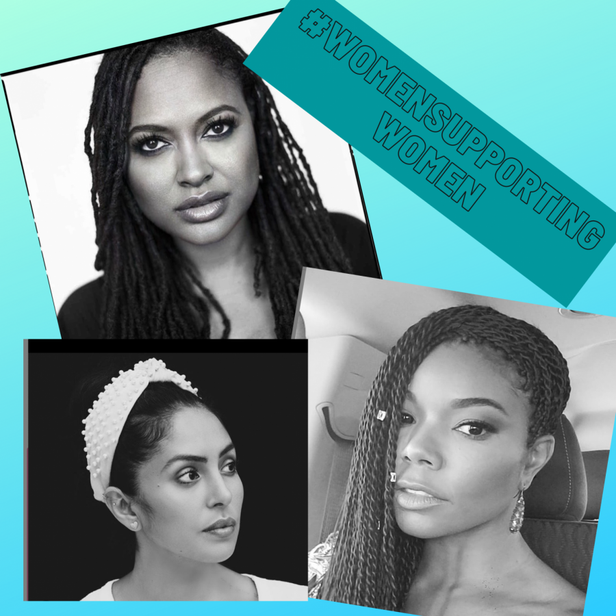 Celebrities like Ava DuVernay, Gabrielle Union and Vanessa Bryant have all participated in the new social media photo challenge that encourages women to support other women.