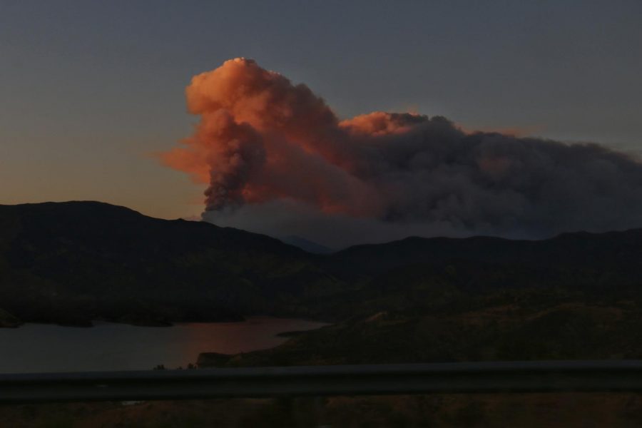 The Lake Fire has burned a roughly 10,000 acres in the Los Angeles Forest on Aug. 12.