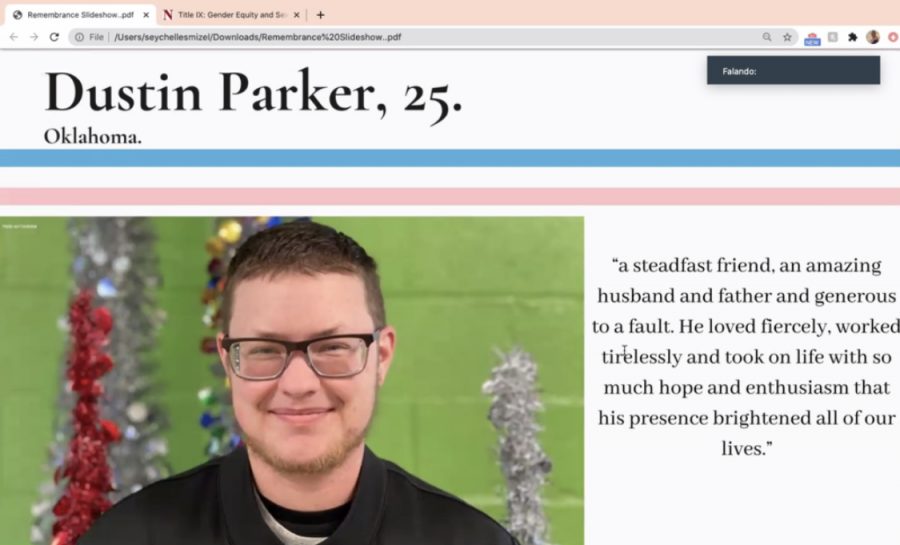 Dustin Parker, 25, was a businessman and a LGBTQ+ activist.