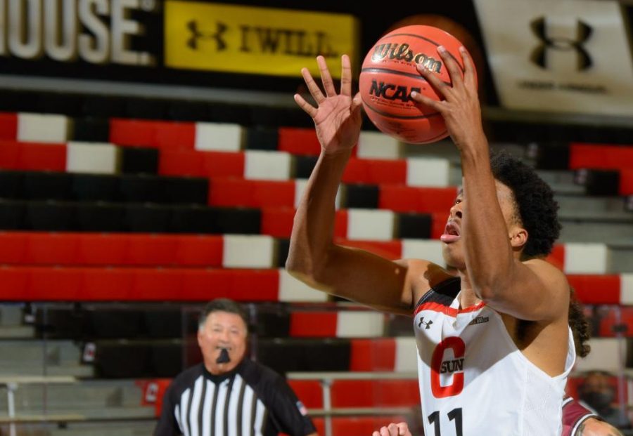 Closing in on the final seconds, CSUN secured the win on Monday night putting their 2020-2021 overall record at 4-3.