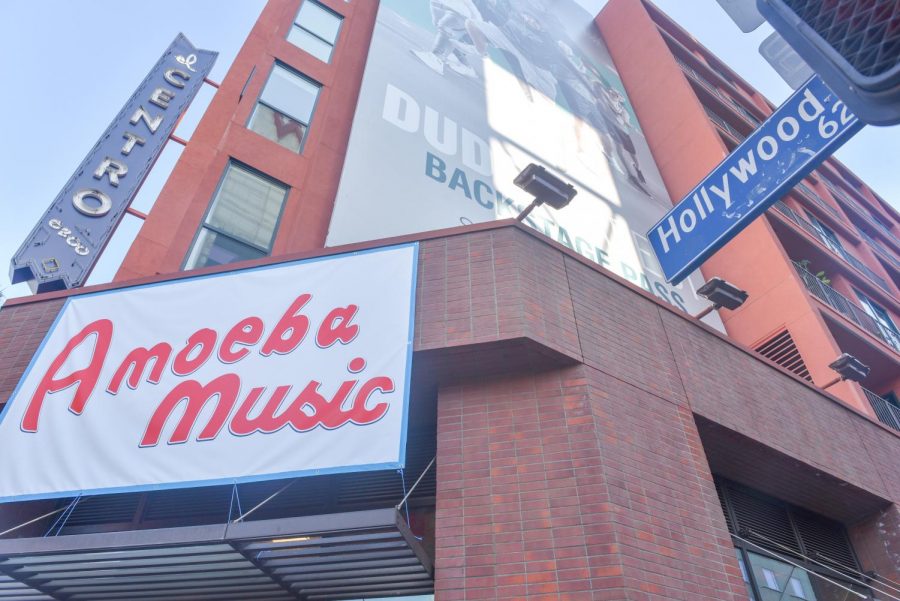 Amoeba Music's new 20,000 square feet-store at 6200 Hollywood Blvd. is roughly the same size of its former location at 6400 Sunset Blvd. The new location in Hollywood, Calif. reopened on Thursday, April 1, 2021.