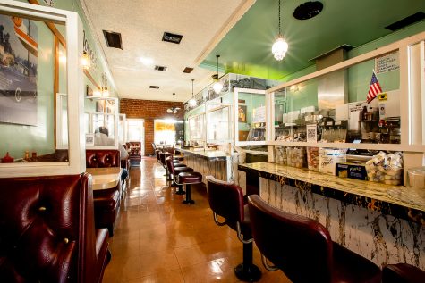 The interior of Joyce’s Coffee Shop in Northridge, Calif. on Sept. 10, 2021.