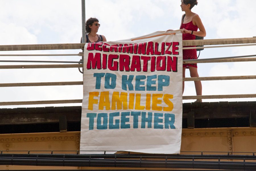 March for Immigrants in Chicago, Illinois on June 30, 2018.