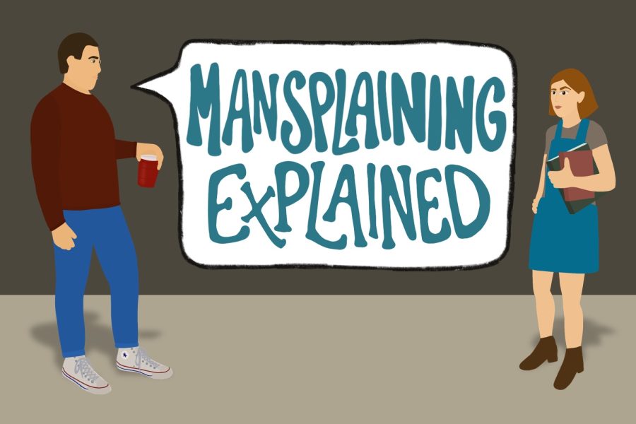 A illustration of Mansplaining Explained