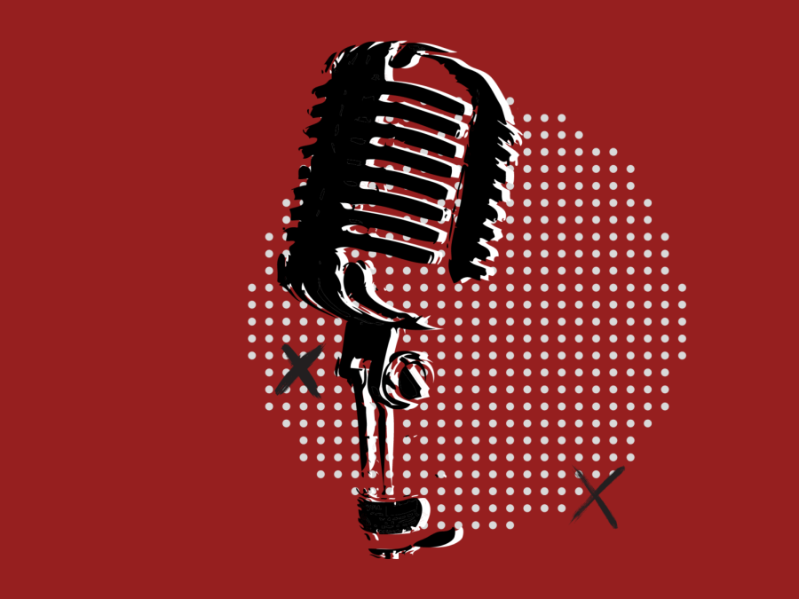 Illustration of a microphone