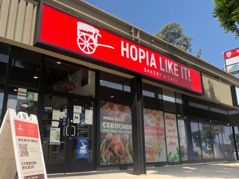 The front of Hopia Like It in the Granada Hills neighborhood of Los Angeles, Calif., on April 10, 2022.