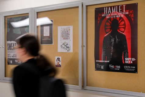 CSUNs Department of Theatre displays their Hamlet performance on campus on Oct. 3, 2022, at CSUN in Northridge, Calif.