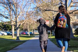 A first-generation student-parent overcomes family trauma