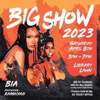A flyer of Big Show