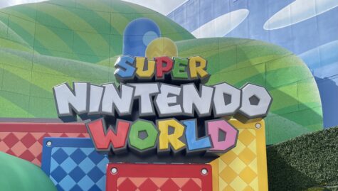ntrance of Super Nintendo World at Universal Studios Hollywood