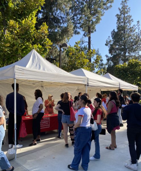 File Photo. Future Matadors gathered around on Cleary Walk to ask questions to various resource booths during Summer Celebration in Northridge, Calif., on June 29, 2023.