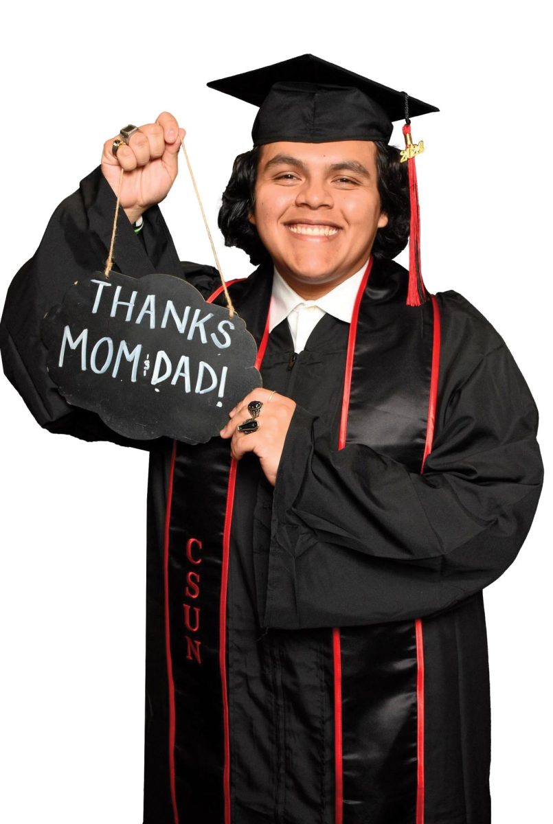 Graduation photos of Rodrigo Hernandez. Courtesy of Hernandez.