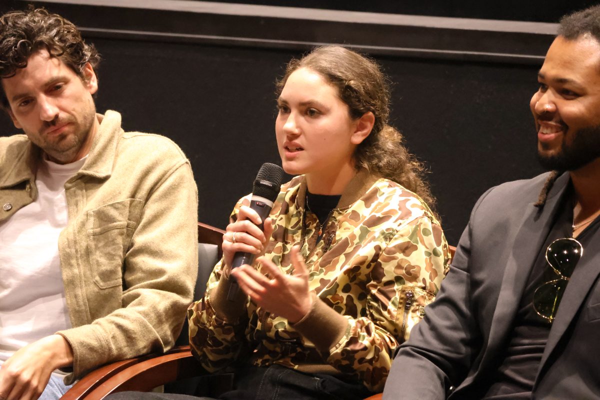 Stud Country Co-Director Alexandra Kern speaks at Cinematheque LA4REAL series.