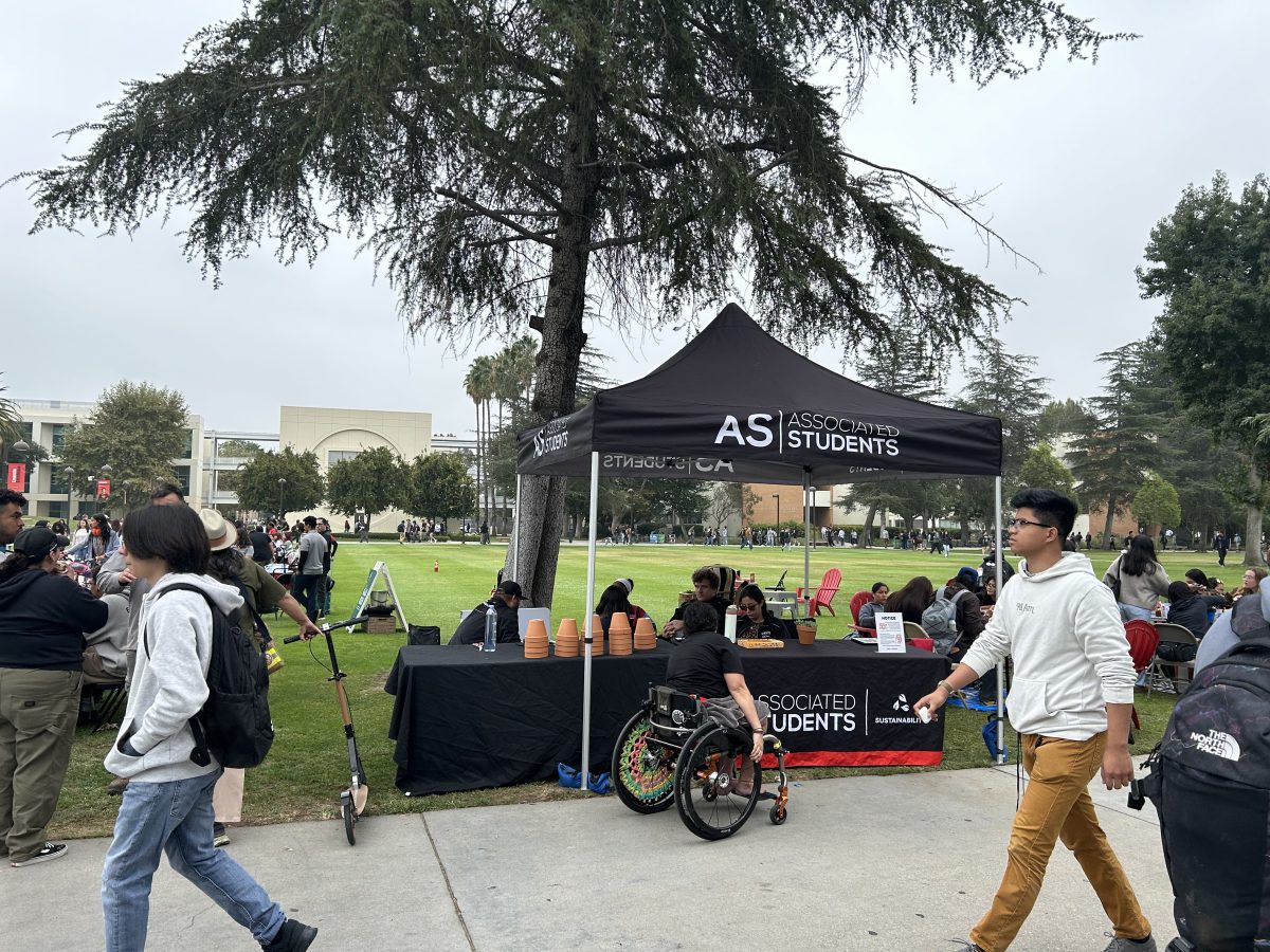 The Associated Students Sustainability Day Fair was held on the Sierra Lawn.