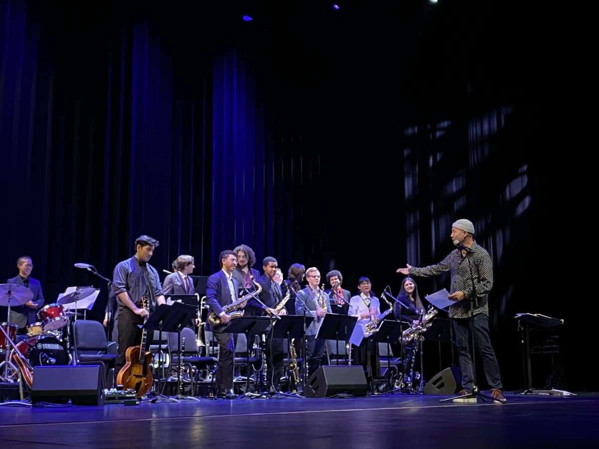 John Beasley and CSUN Jazz Band A perform at the Soraya on Oct. 4.