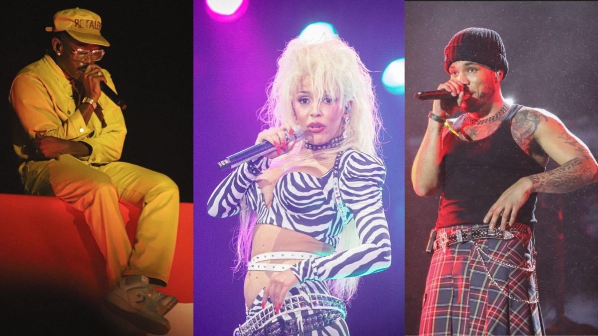 From left, Tyler, The Creator, Doja Cat and Anderson .Paak were some of the headliners performing at the 17th annual Outside Lands Music Festival from August 8 through 10 at Golden Gate Park in San Francisco, Calif. 