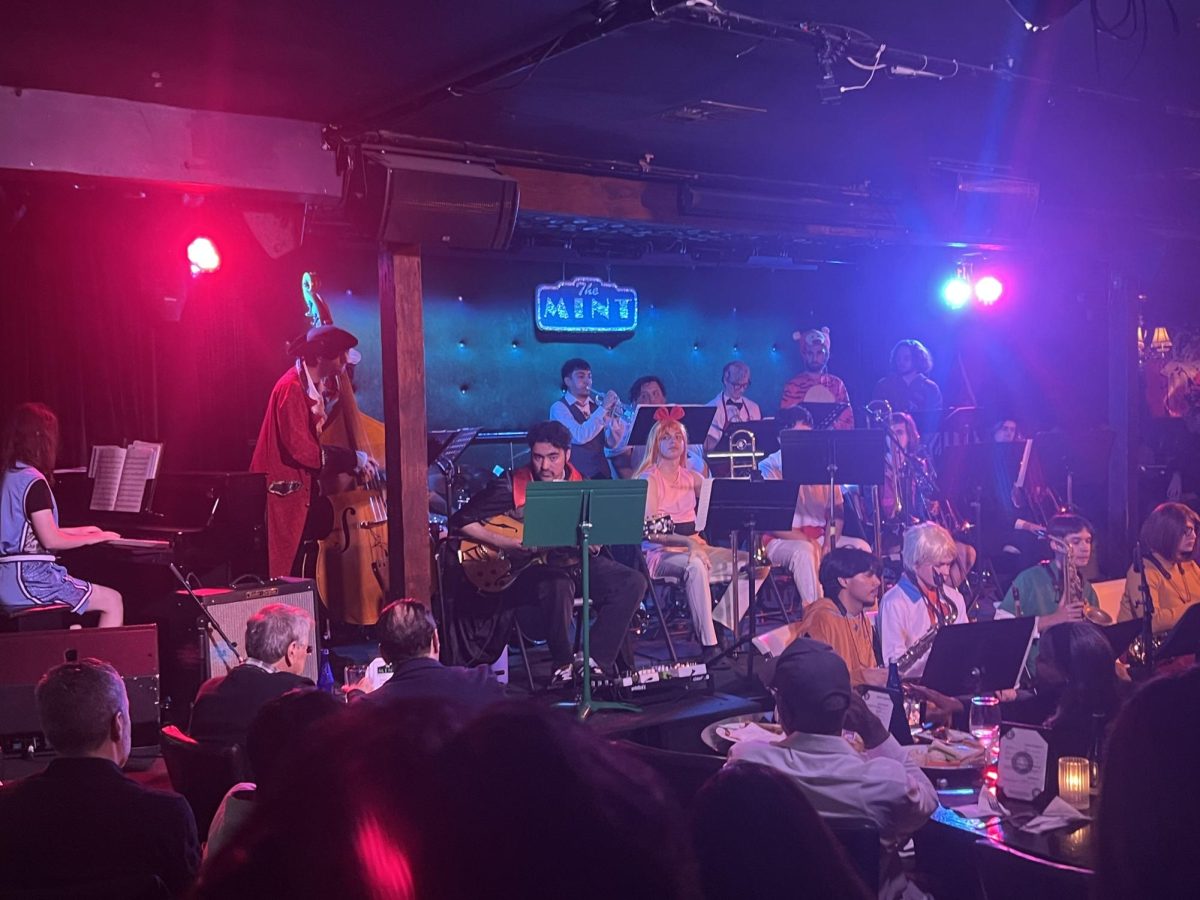 CSUN Jazz performing at The Mint in Los Angeles, Calif on Oct. 24, 2025.