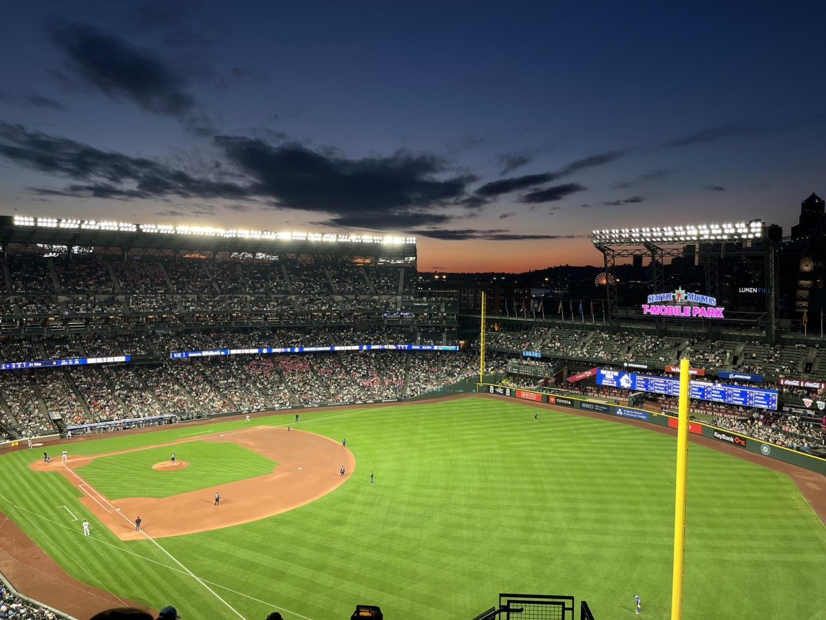 Overview of T-Mobile park during a game in Seattle, Washington on July 18, 2025.