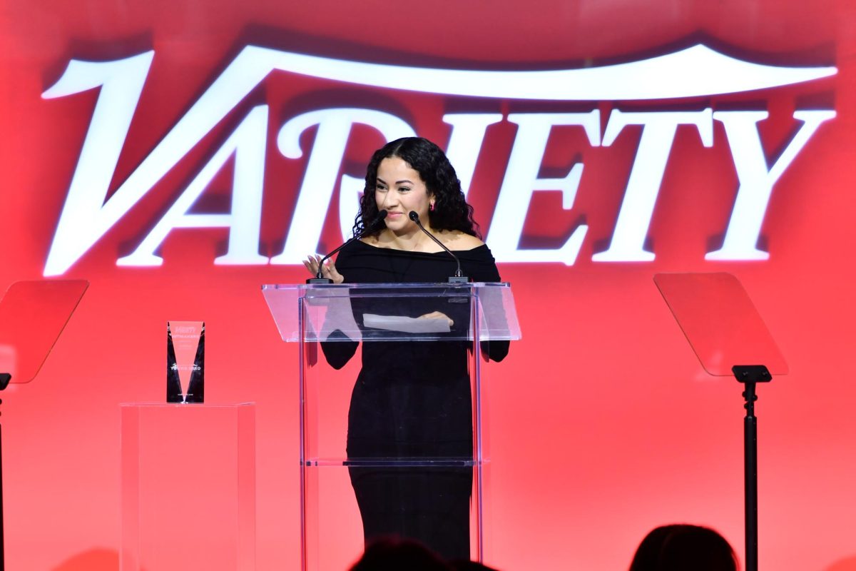 Thania Garcia presenting at the Variety Hitmakers 2024 event honoring Charli XCX as Hitmaker of the Year on Dec. 7, 2024, in Los Angeles, Calif.