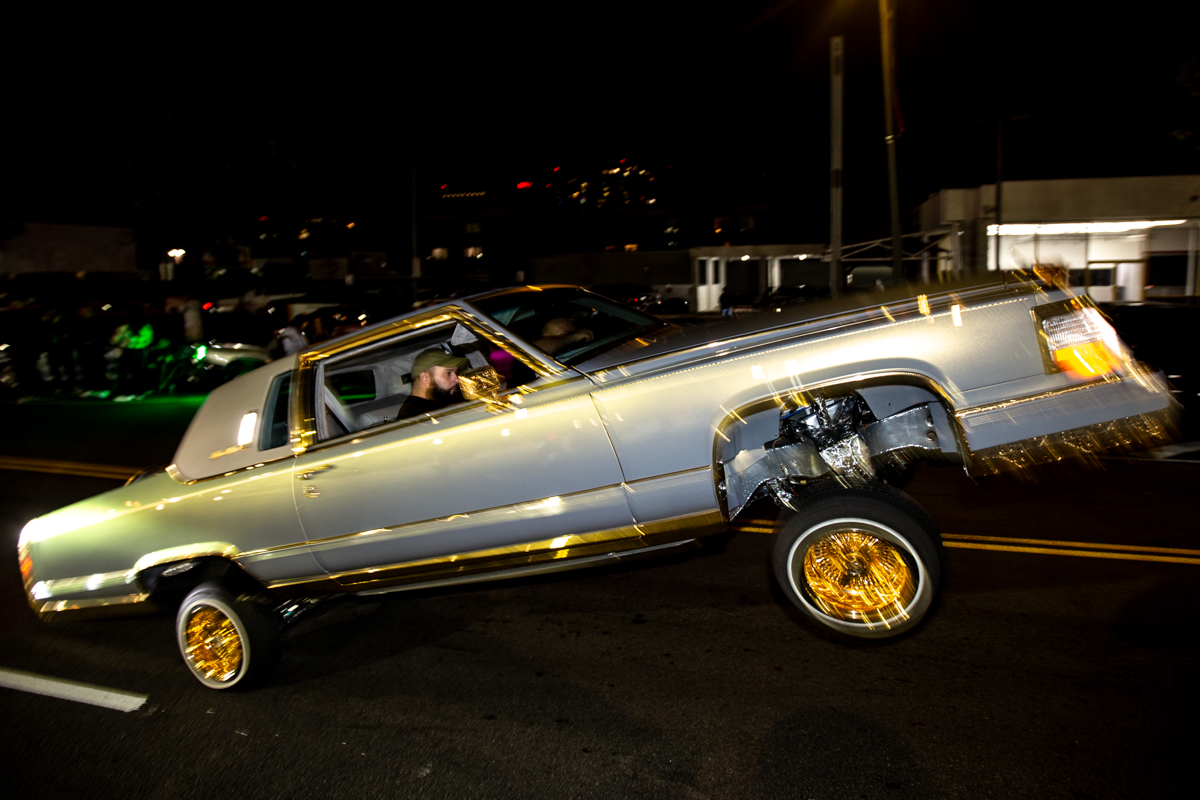 during a Hollywood cruise get together on Nov. 29, 2025.