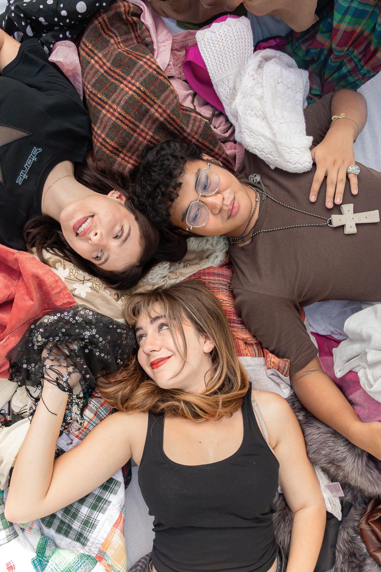 Sabra Fink, Will Tint and Scarlet Cranfield on Nov. 11 in Los Angeles, Calif