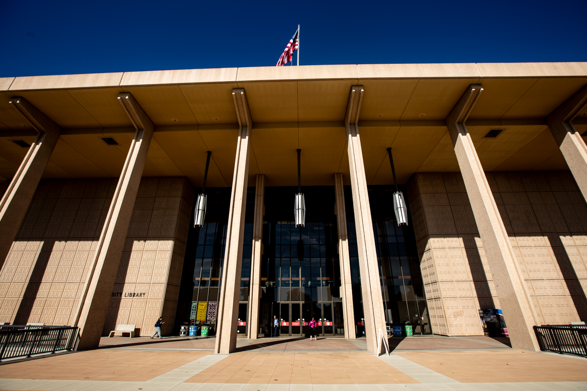 The University Library at CSUN on Nov. 24, 2025.