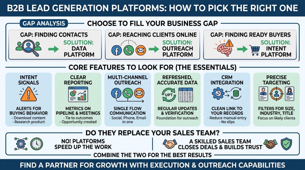 B2B Lead Generation Platforms: How to Pick the Right One